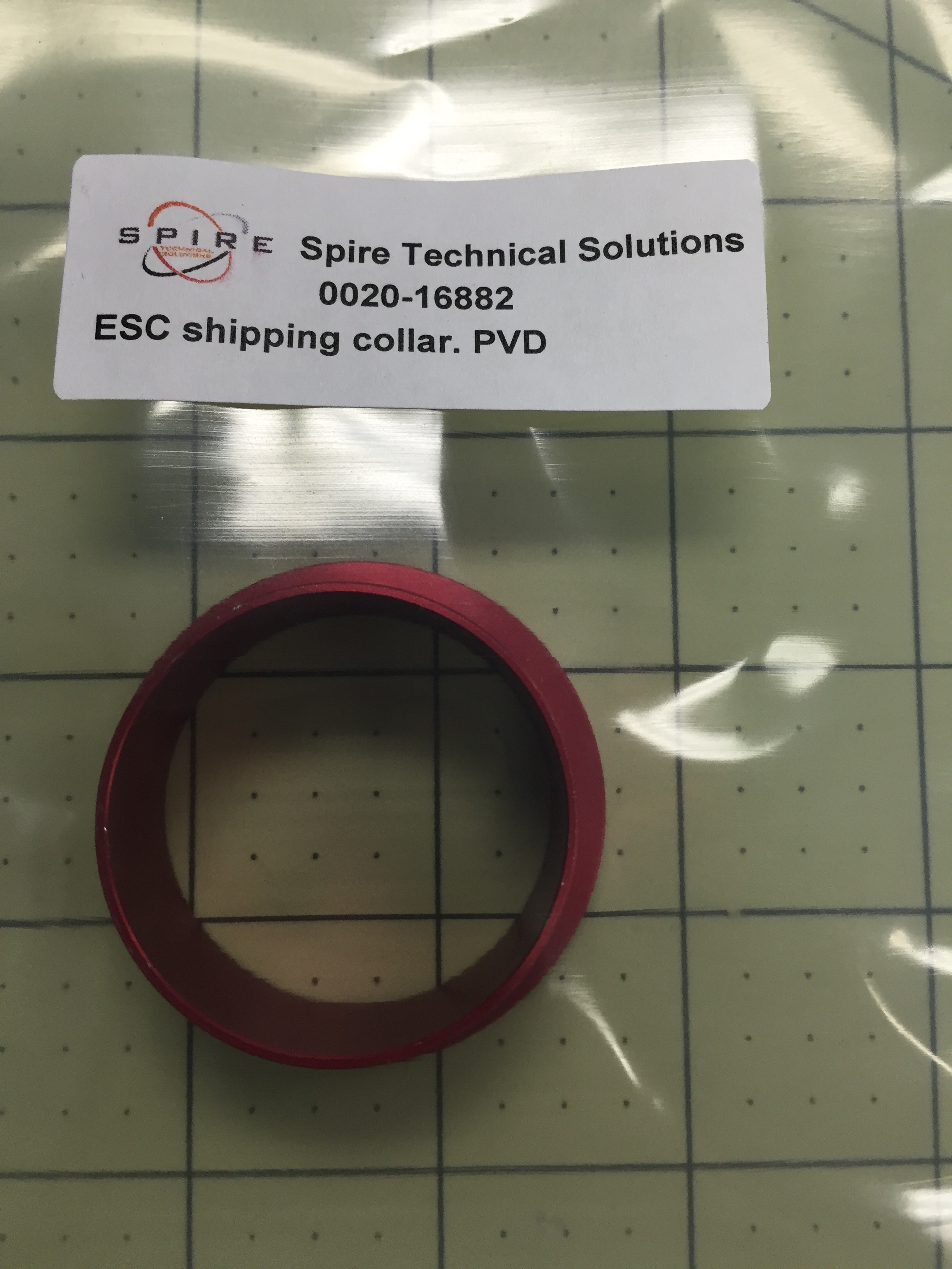 ESC shipping collar. PVD 