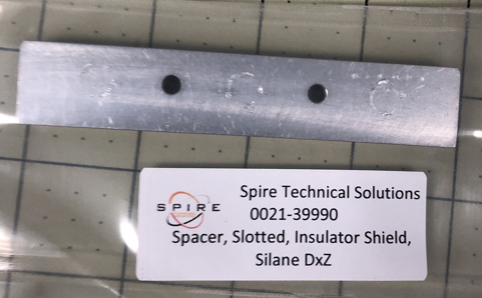 Spacer, Slotted, Insulator Shield, Silane DxZ