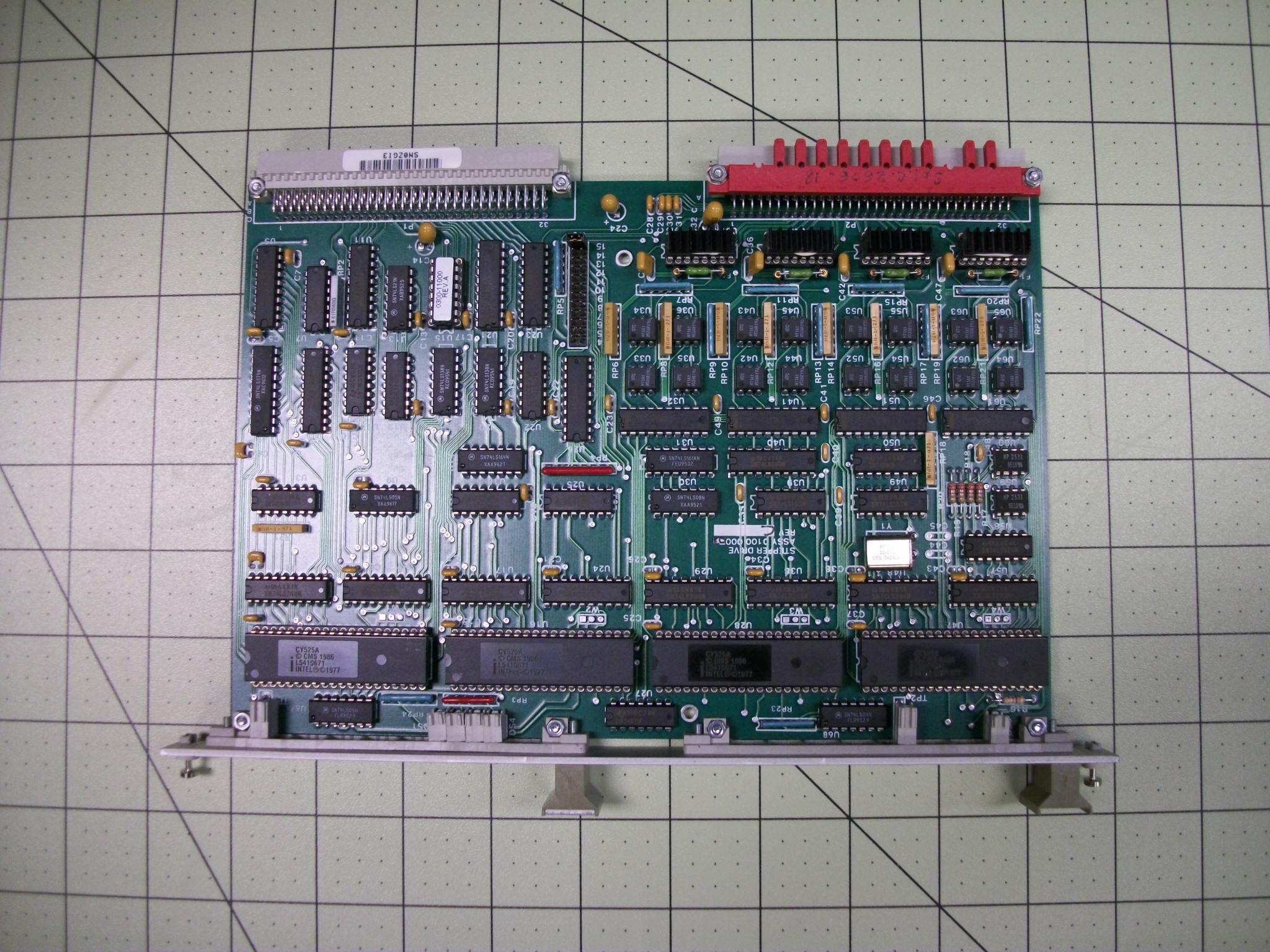 VME stepper controller PCB