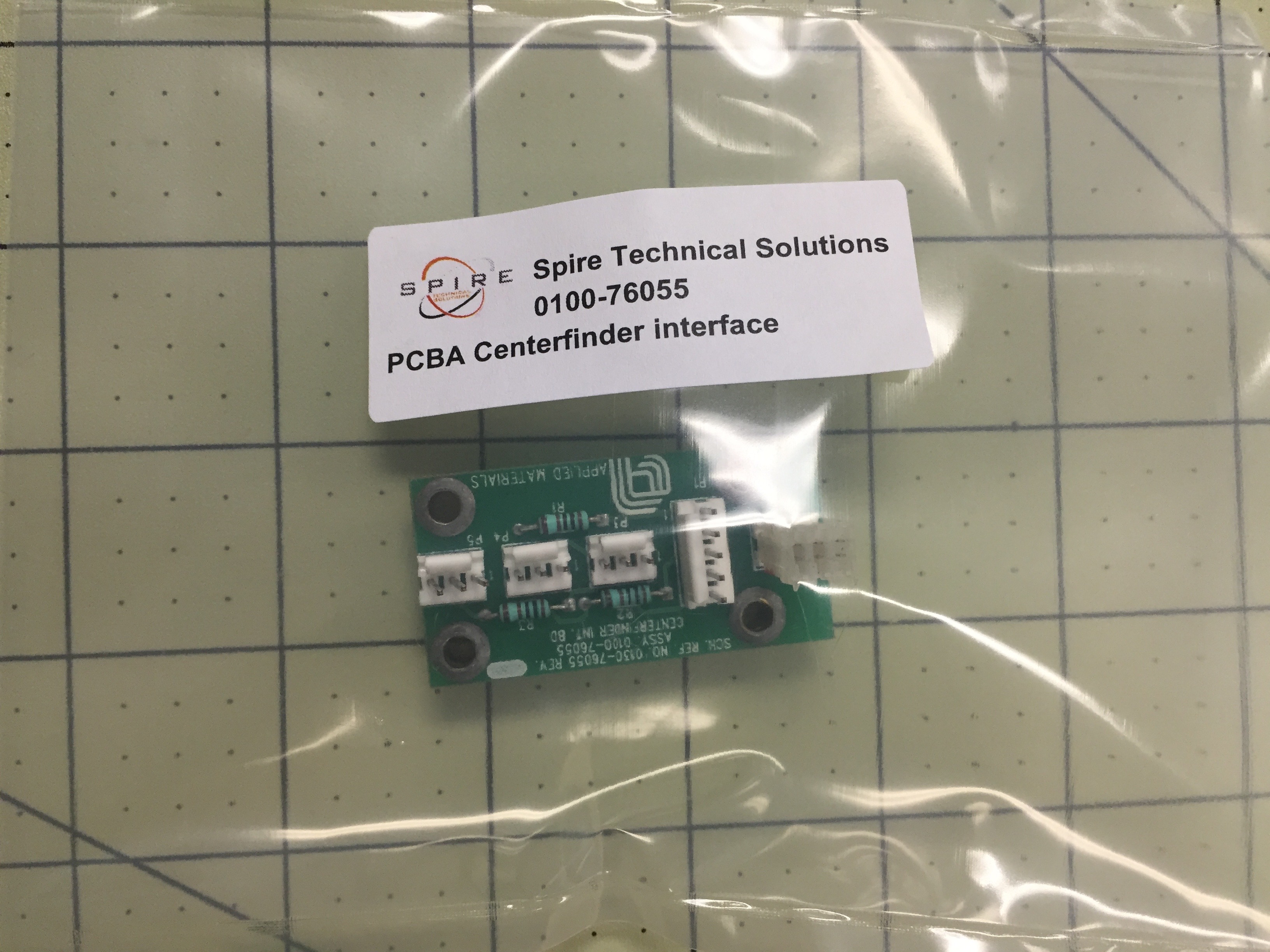 PCBA Centerfinder interface