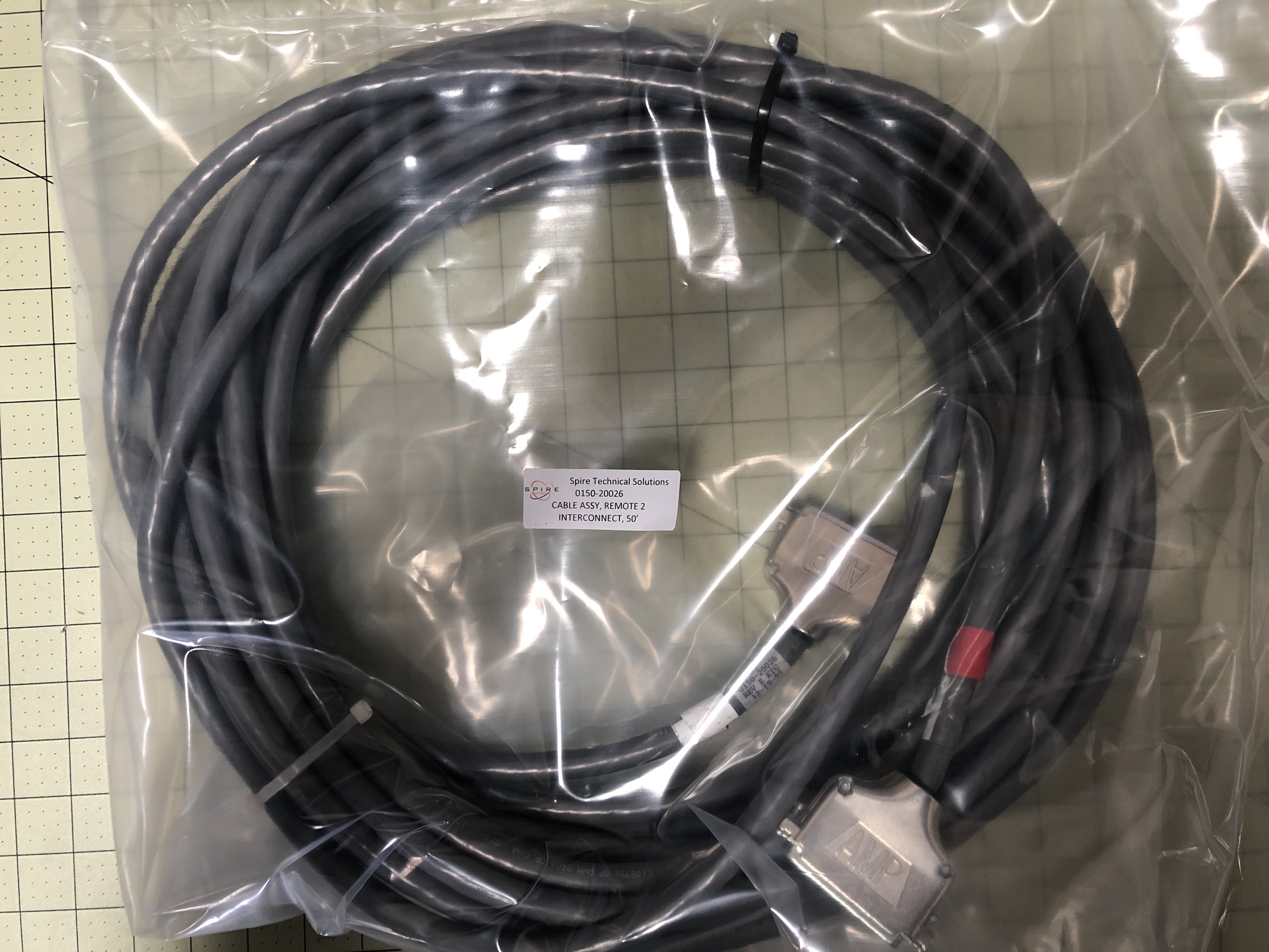 CABLE ASSY, REMOTE 2 INTERCONNECT, 50'