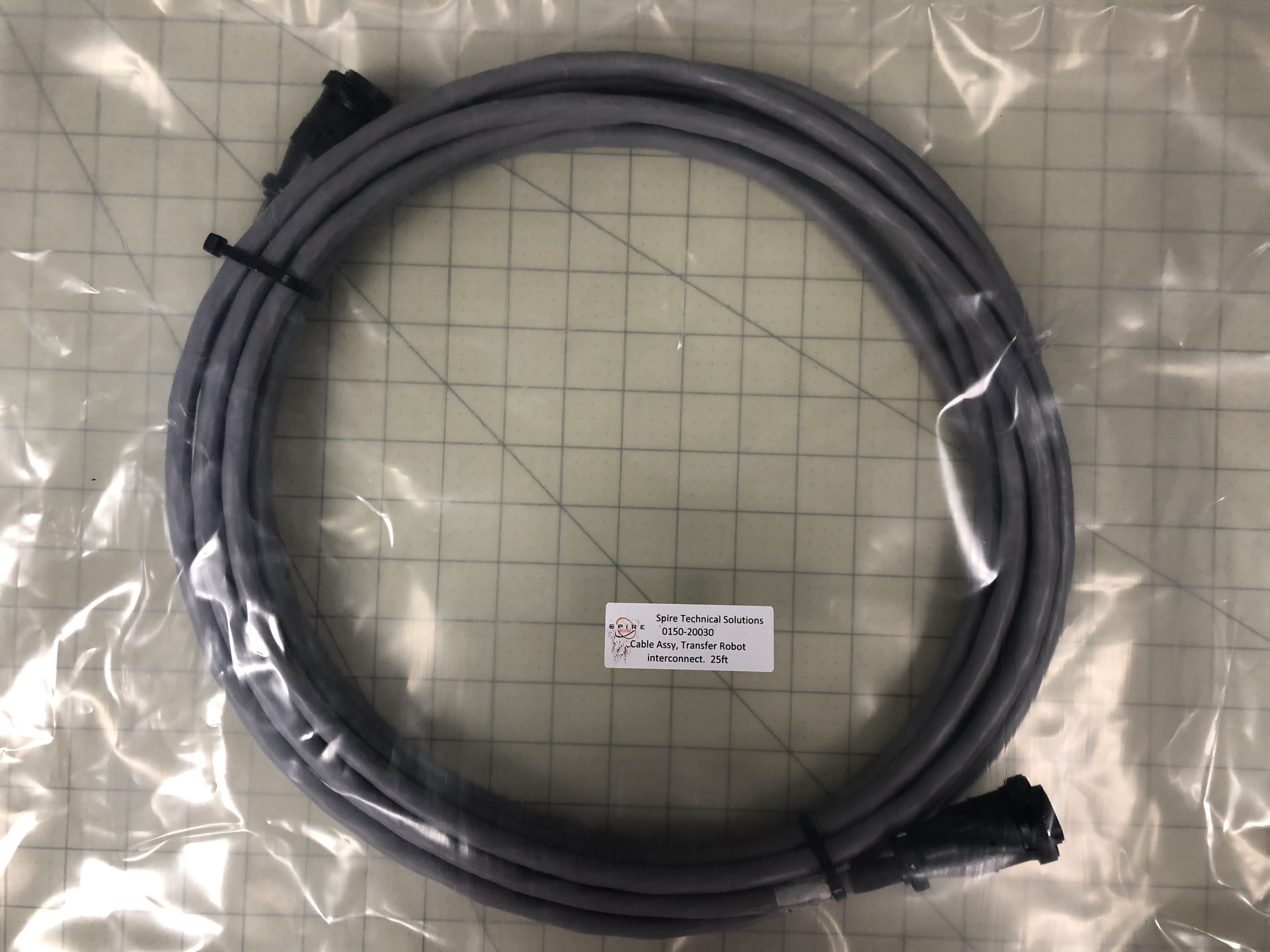 Cable Assy, Transfer Robot interconnect.  25ft
