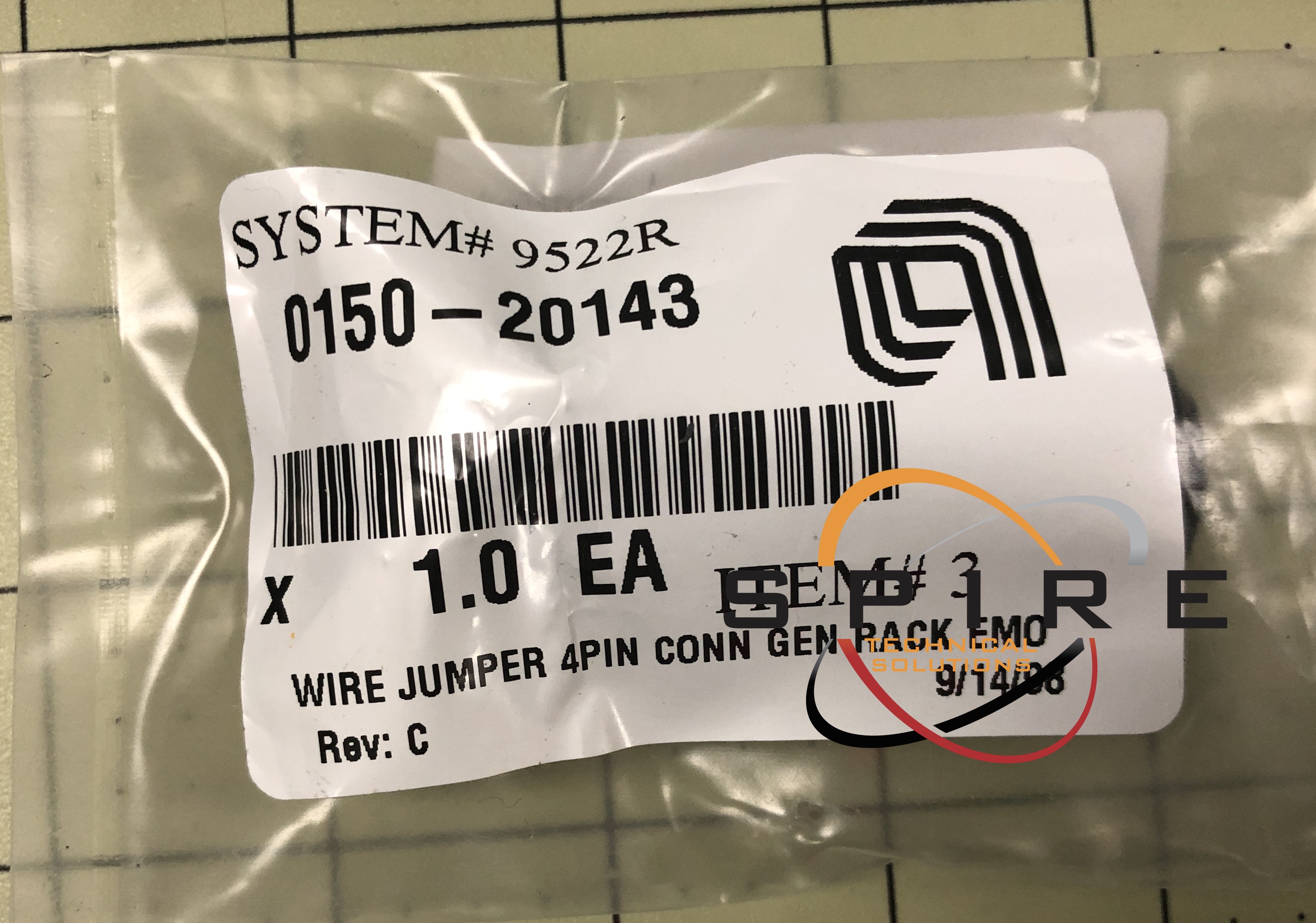 Wire Jumper 4Pin Conn Gen Rack EMO
