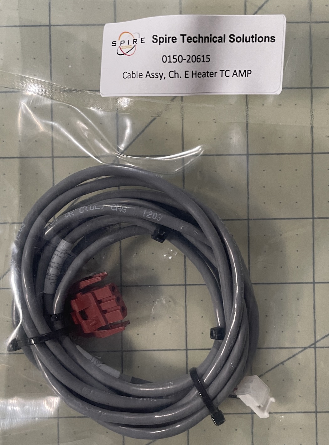 Cable Assy, CH. E Heater TC AMP