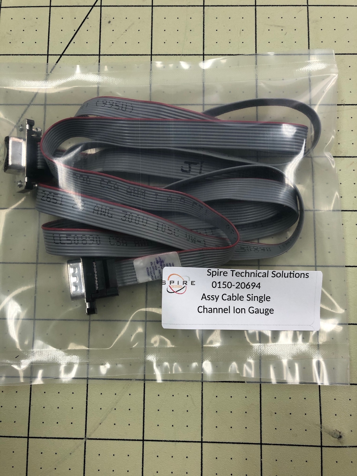 Assy Cable Single Channel Ion Gauge