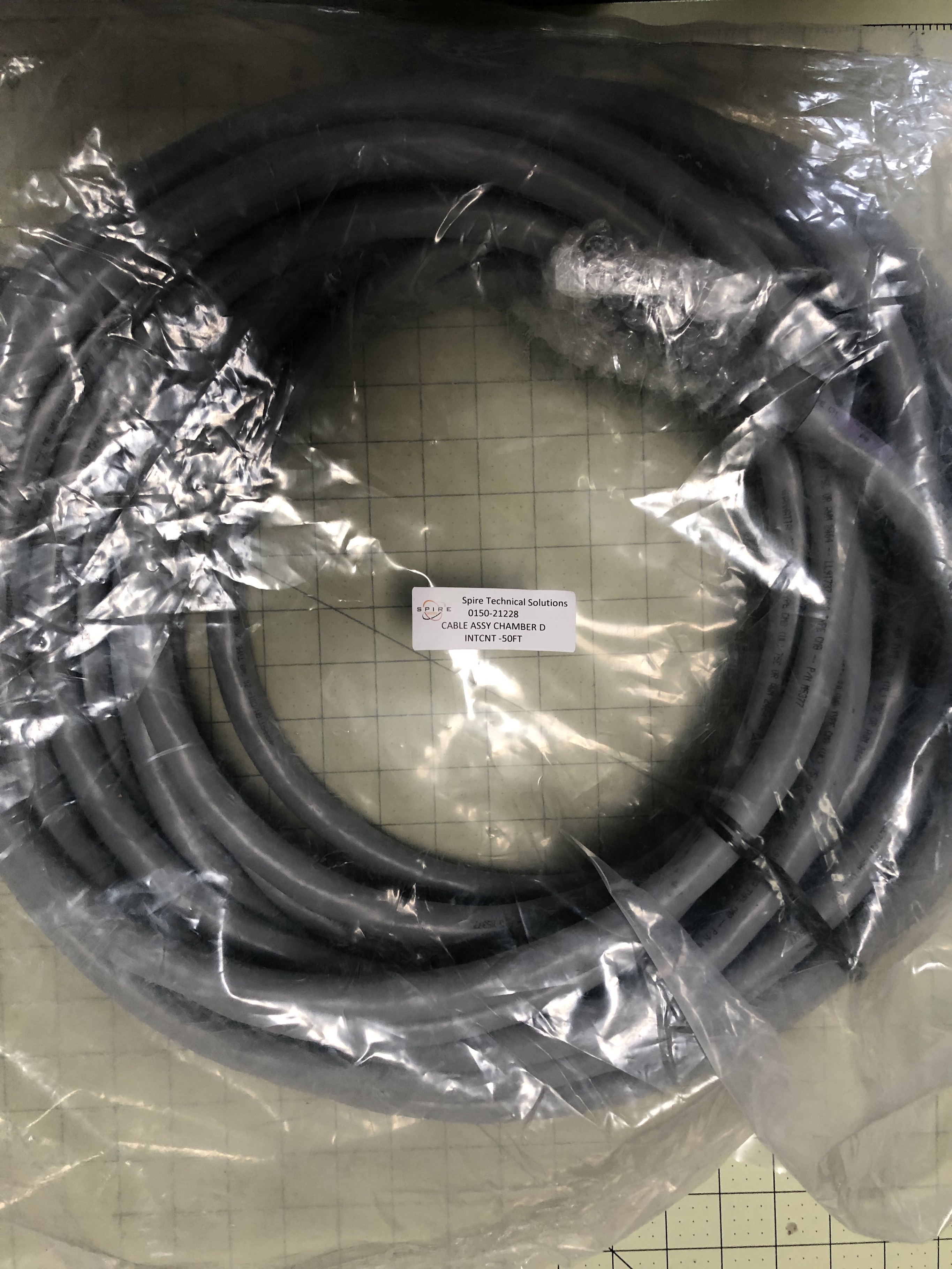 CABLE ASSY CHAMBER D INTCNT -50FT