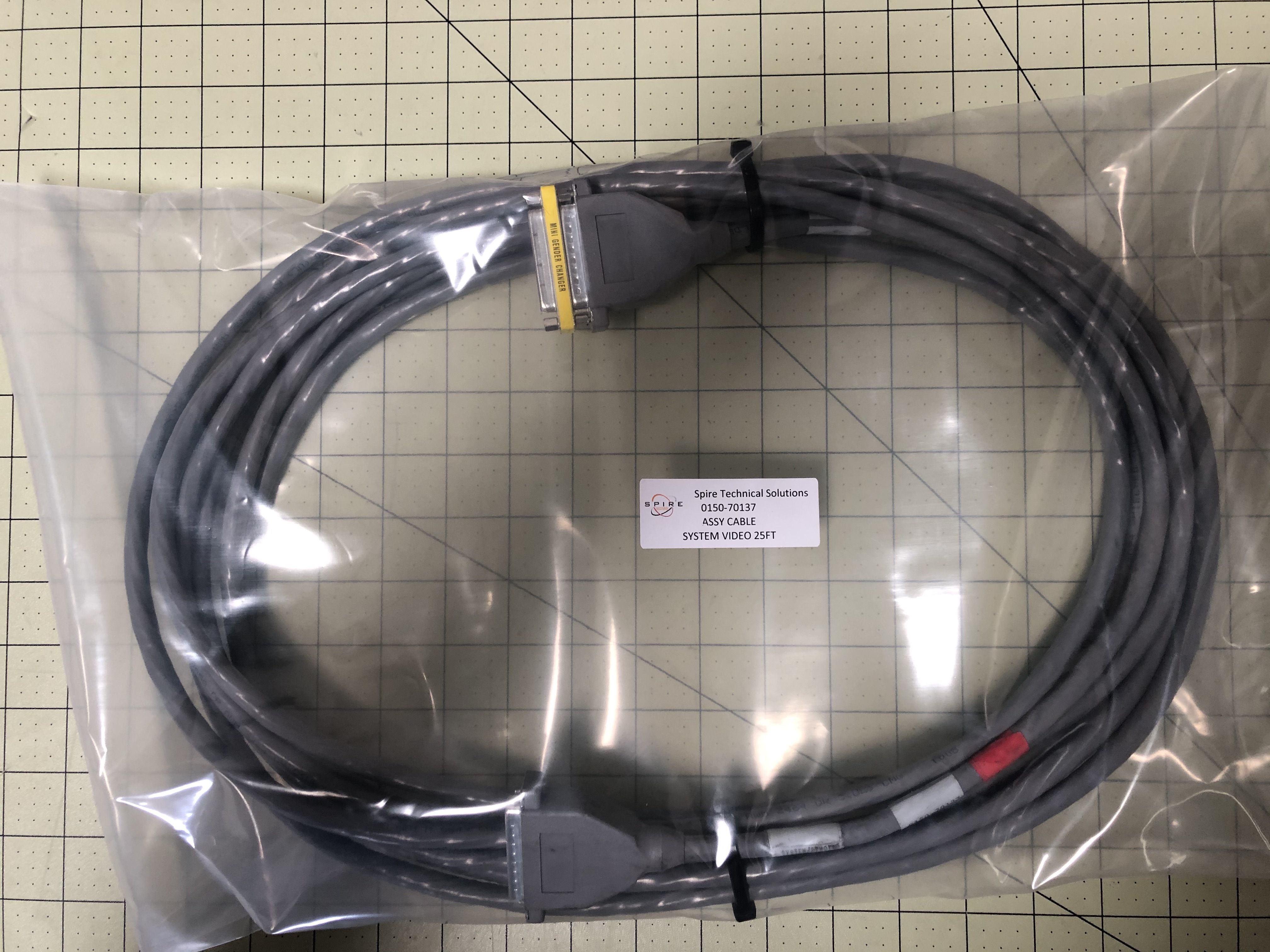ASSY CABLE SYSTEM VIDEO 25FT