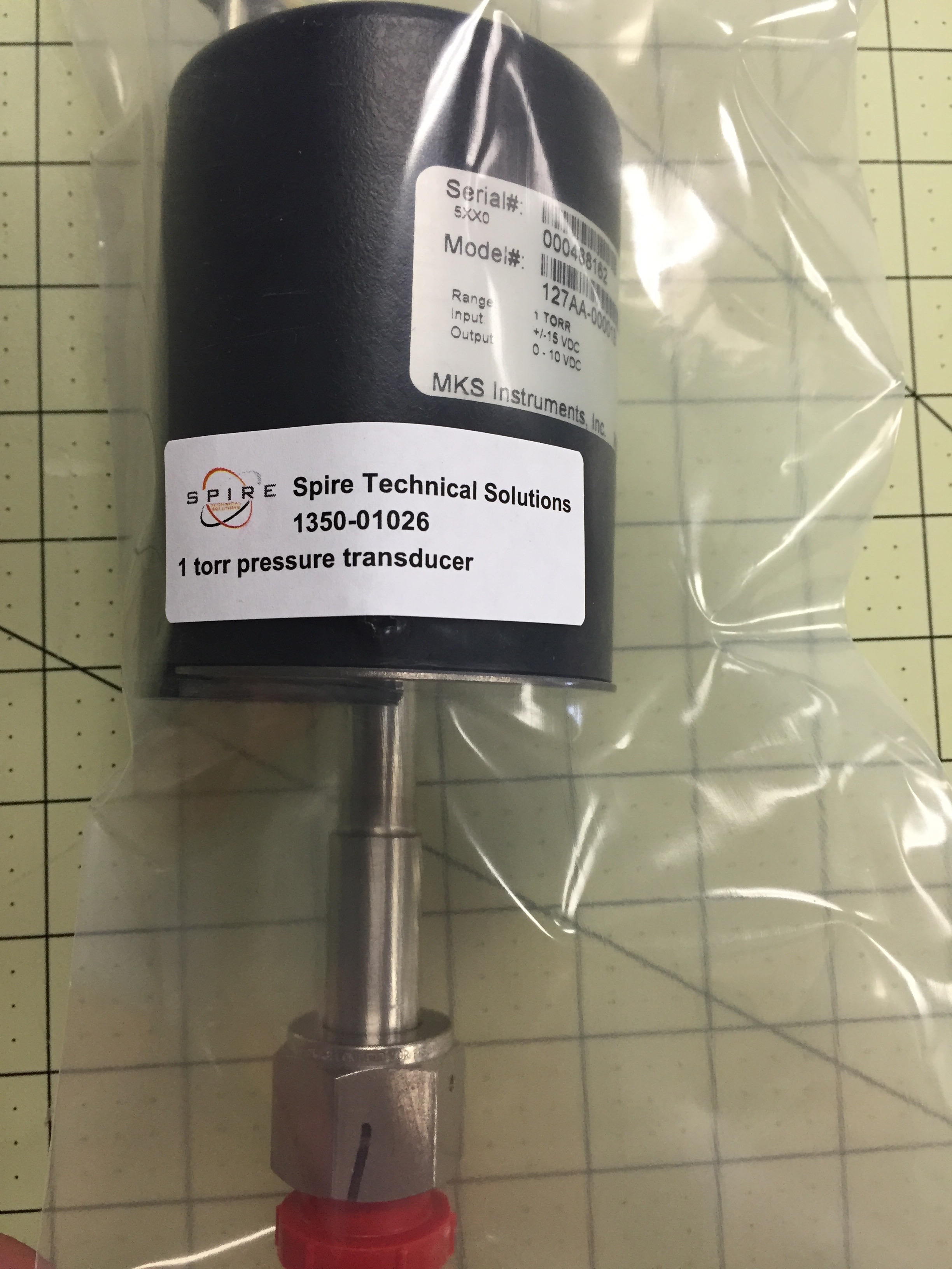 1 torr pressure transducer