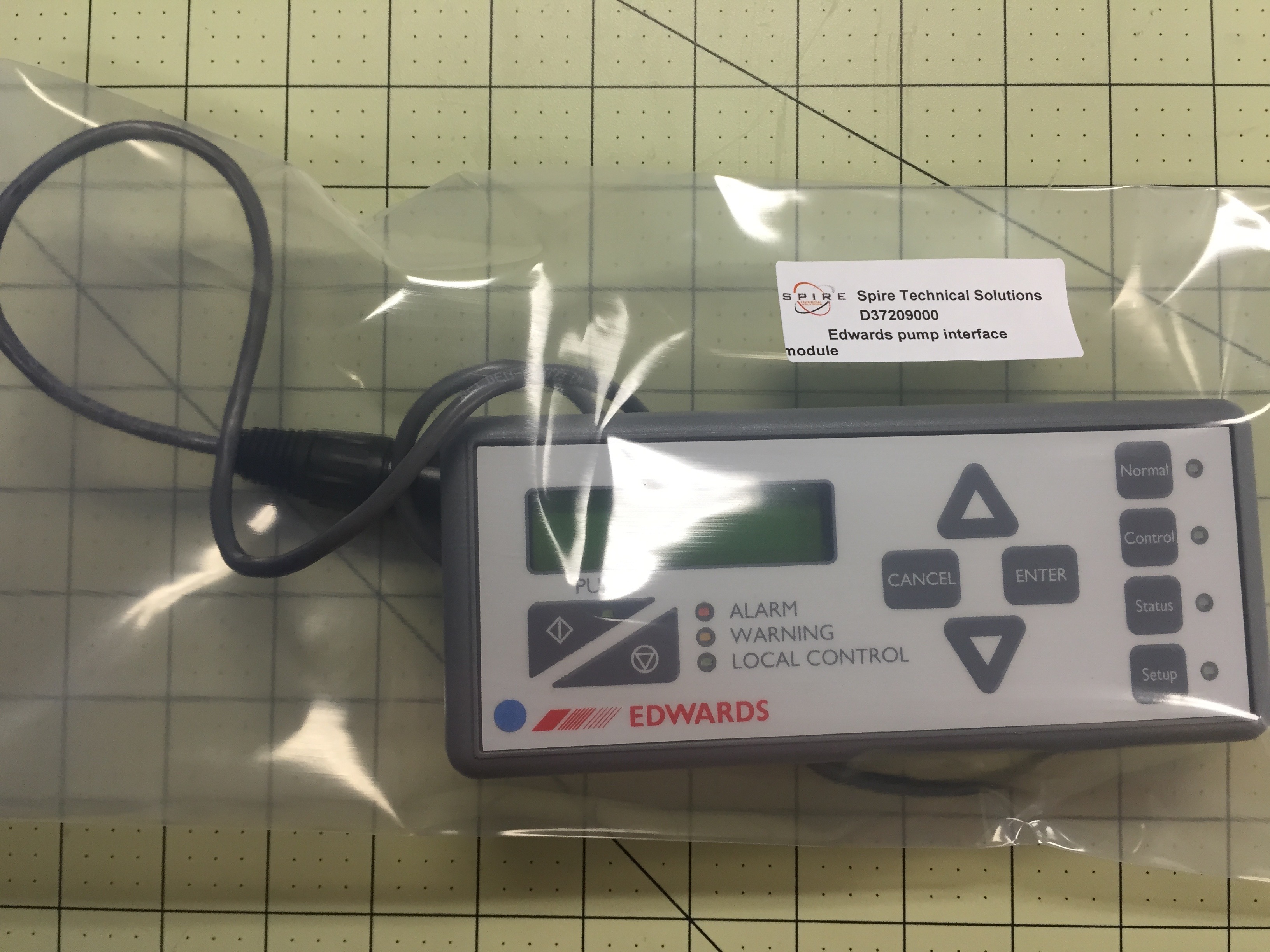 Edwards pump interface module