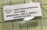 SPRCSPRSN 1.25FL X .300OD X .030WIRE-DIA SST