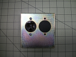 Panel, 2–plug, RF GEN cabinet